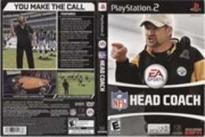 Free download NFL HEAD COACH [SLUS 21407] (Sony PlayStation 2) Cover Scans (1600DPI) free photo or picture to be edited with GIMP online image editor